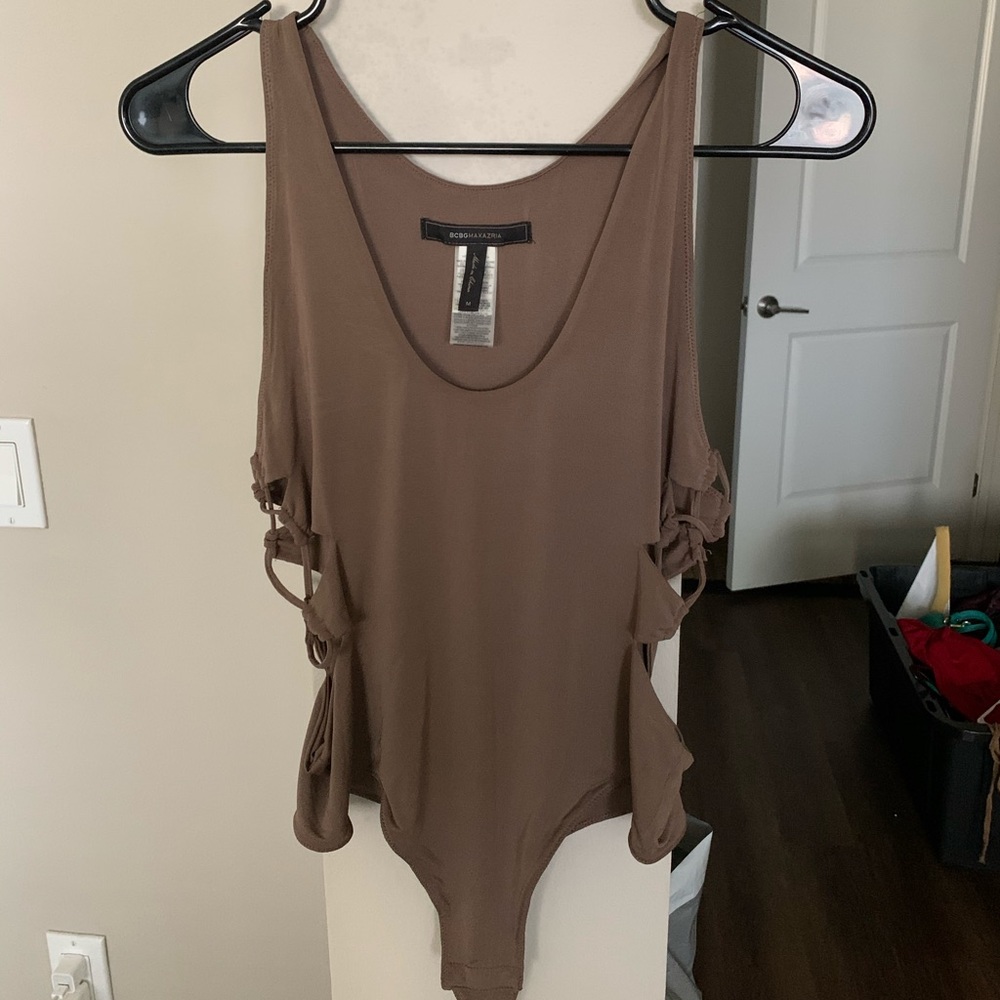 BcbgMaxazria Sexy Cutout Bodysuit